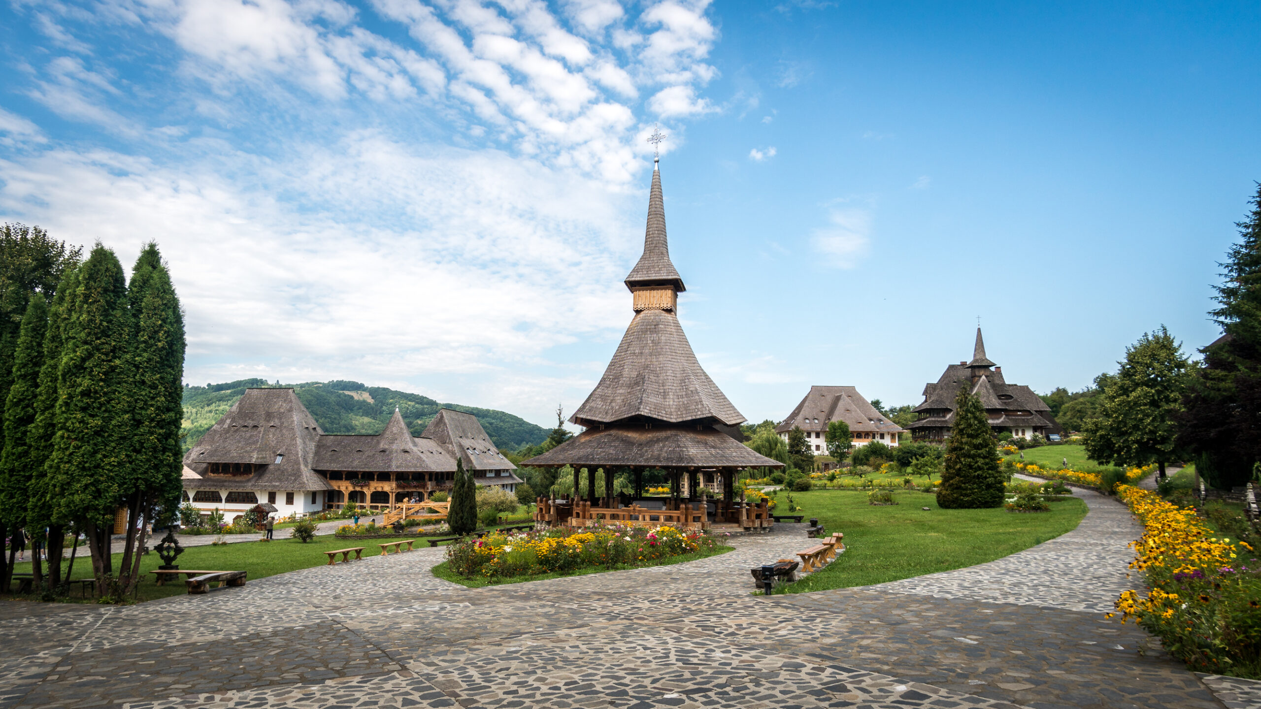 Holzkirchen Maramures Rumänien Barsana