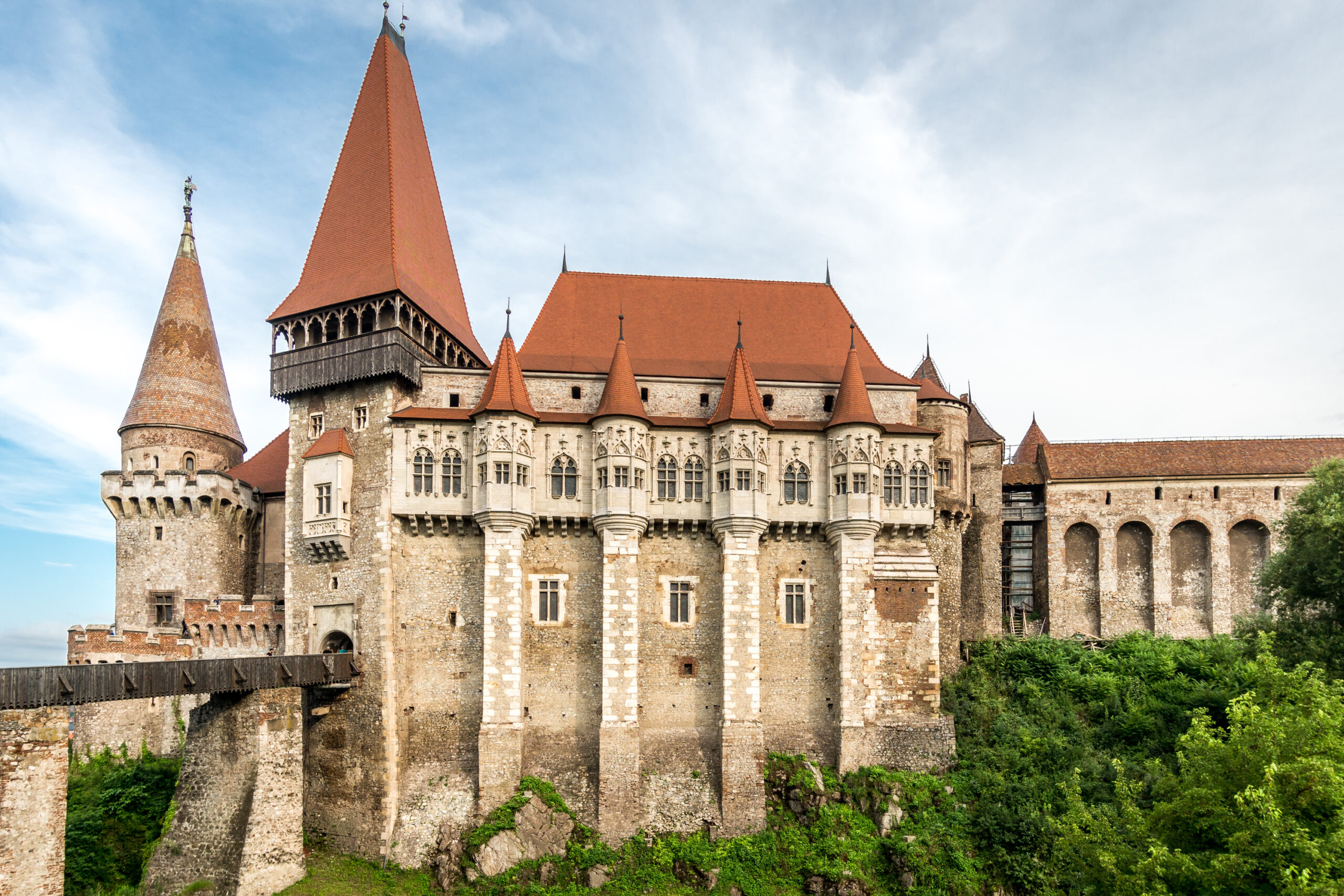 Burg Hunedoara Corviner Rumänien
