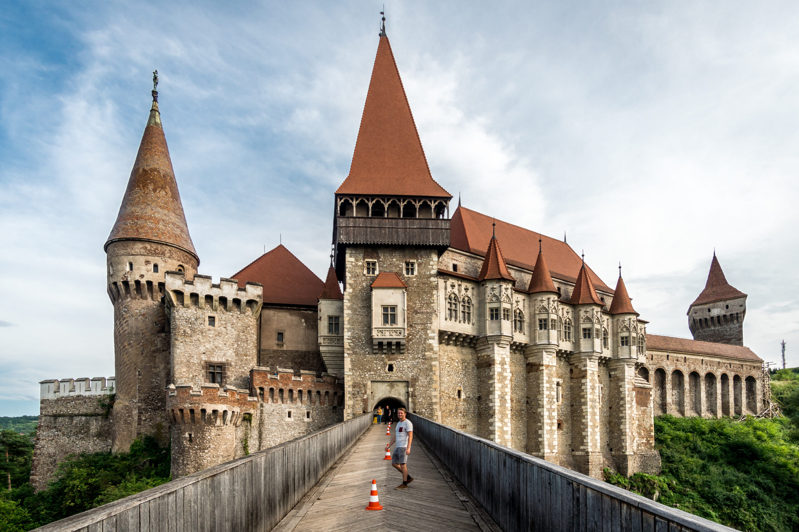 Burg Hunedoara Corviner Rumänien