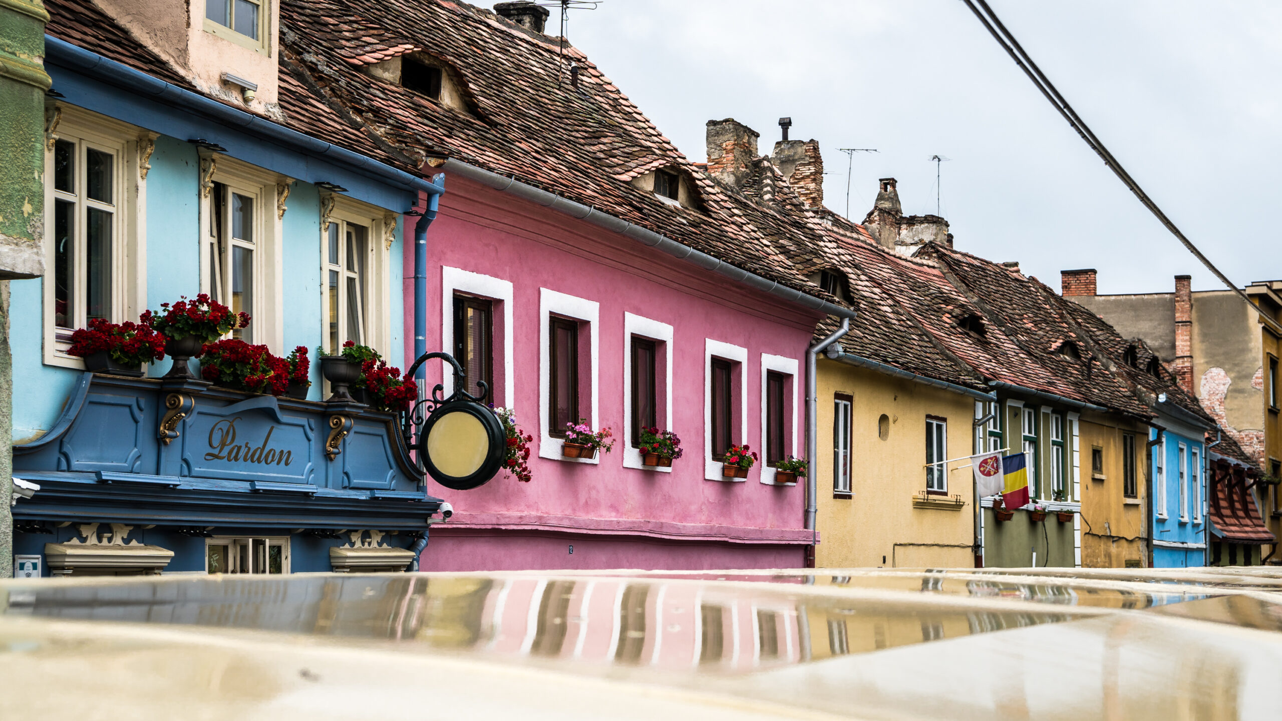 Sibiu (Hermannstadt), Rumänien, Siebenbürgen. Die Altstadt Stock