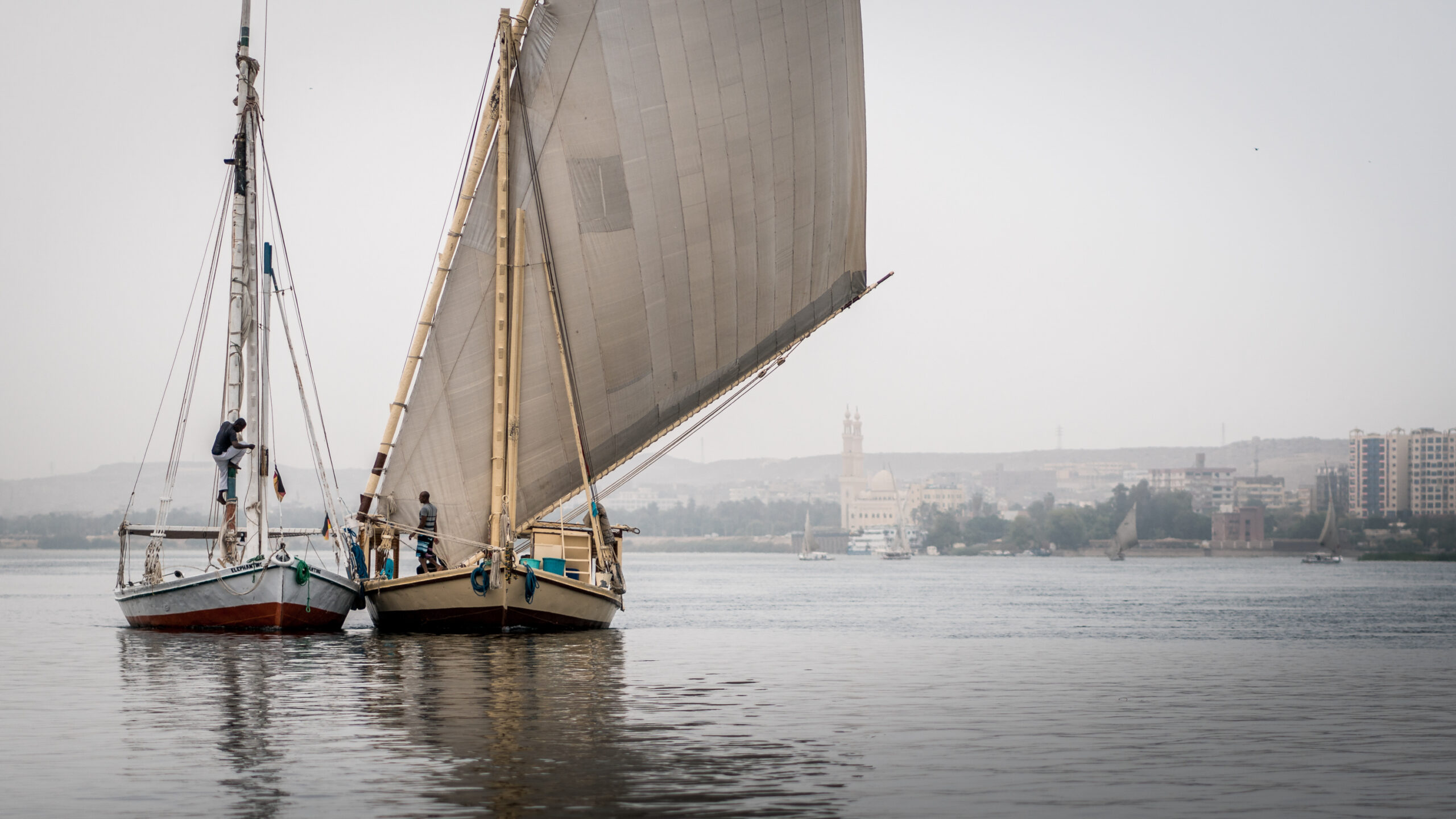 Sehenswürdigkeiten Assuan Feluke Ägypten