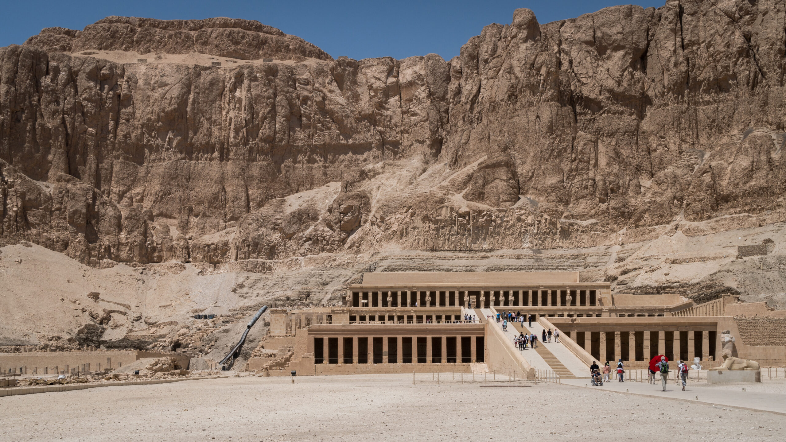 Sehenswürdigkeiten Luxor Ägypten Hatshepsut Tempel