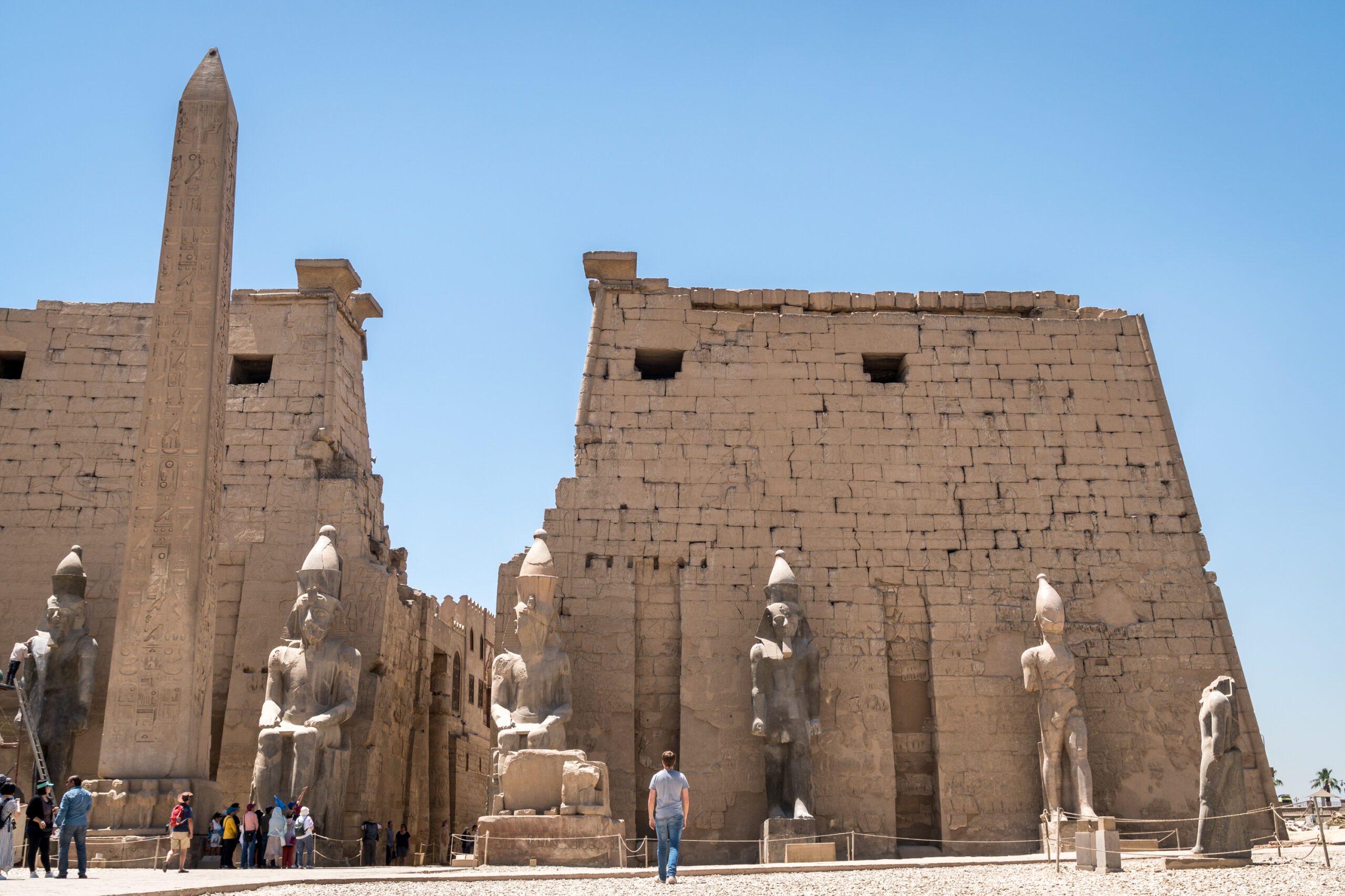 Sehenswürdigkeiten Luxor Ägypten Luxor Tempel