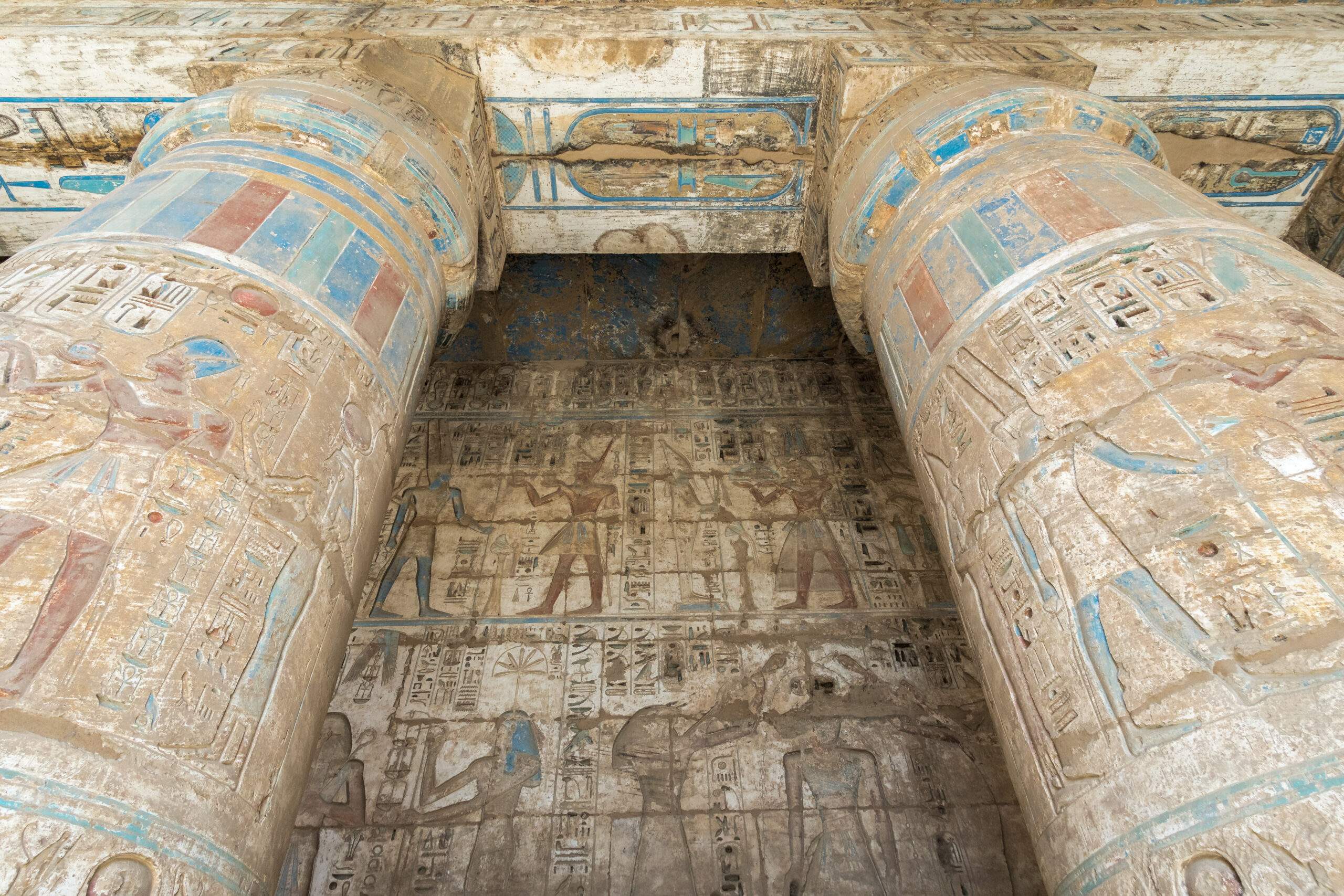 Sehenswürdigkeiten Luxor Ägypten Medinet Tempel