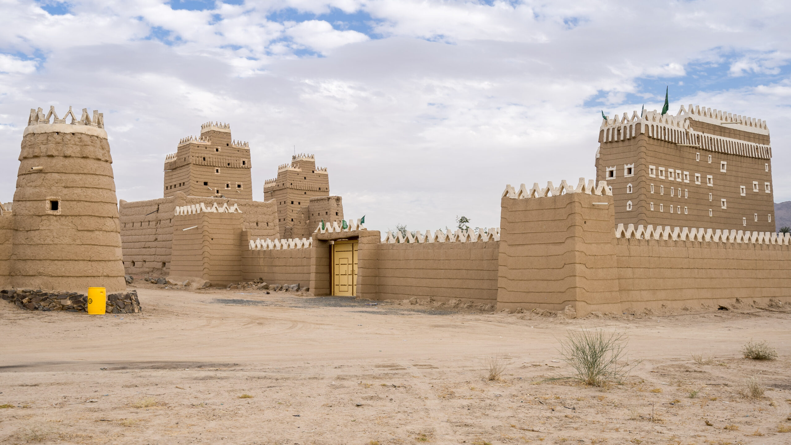 Najran Lehmhäuser Saudi Arabien