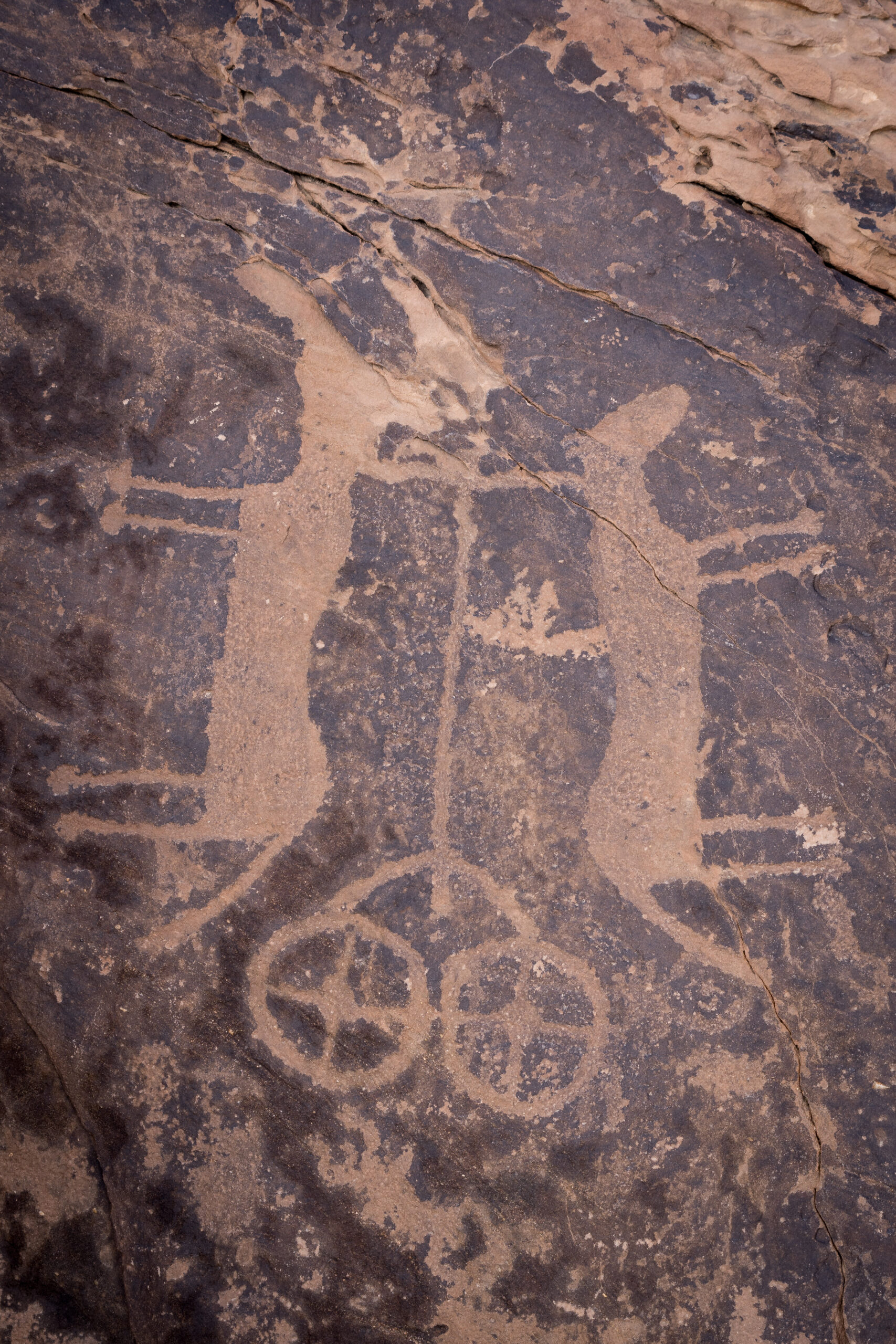 Petroglyphen in Jubbah