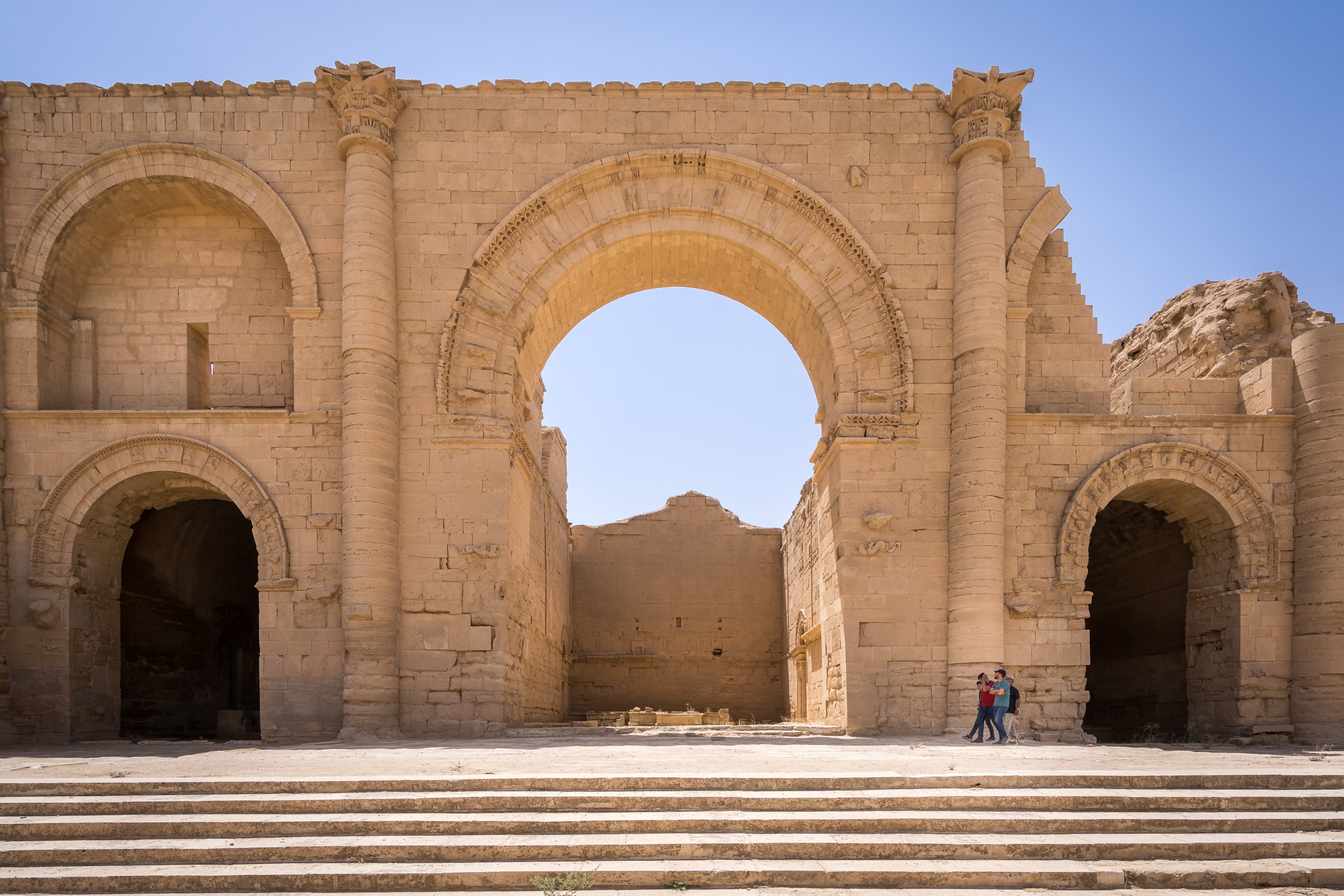 Hatra Ruinen in Irak