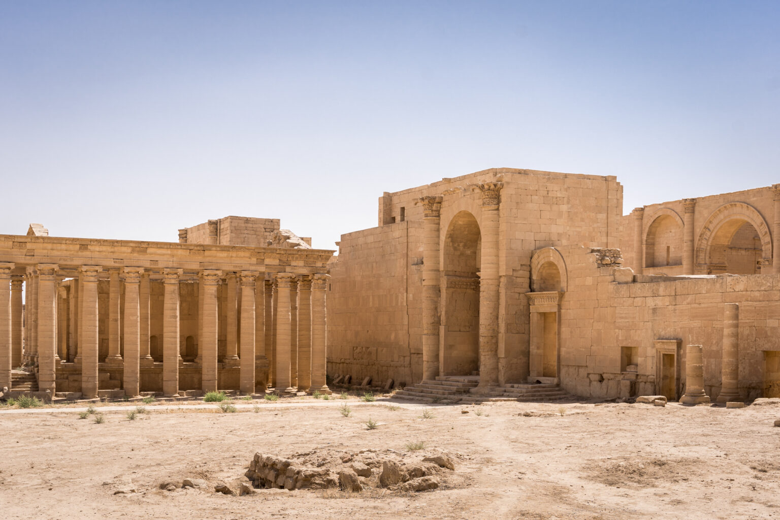 Ausflug nach Hatra Die Königin der WĂŒste Nicht Noch Ein Reiseblog