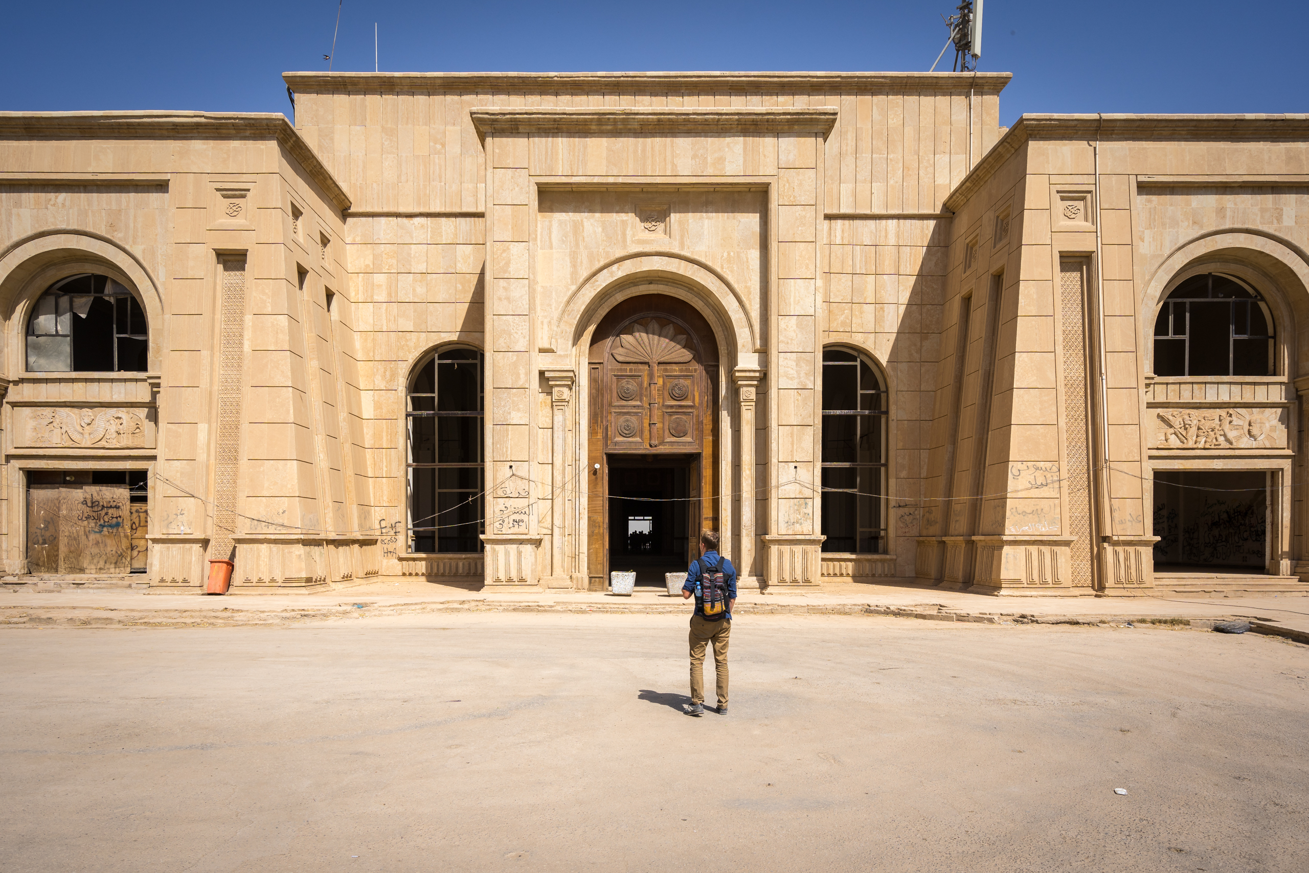 Saddams Palast in Babylon
